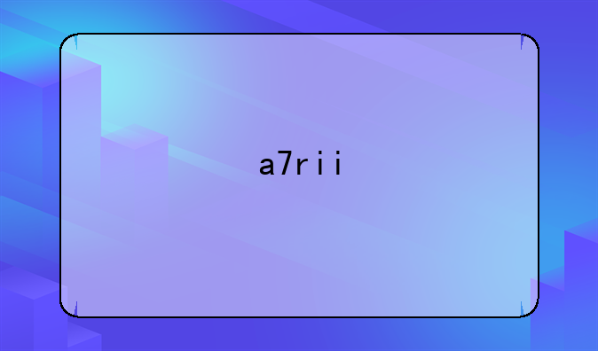 a7rii