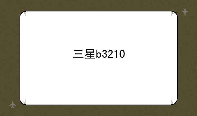 三星b3210