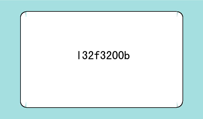 l32f3200b