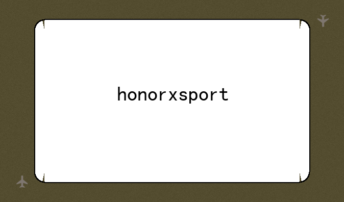 honorxsport